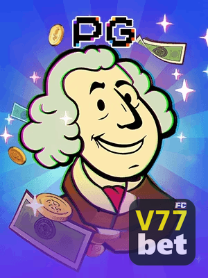 Acesso seguro à conta V77BET — ilustração editorial